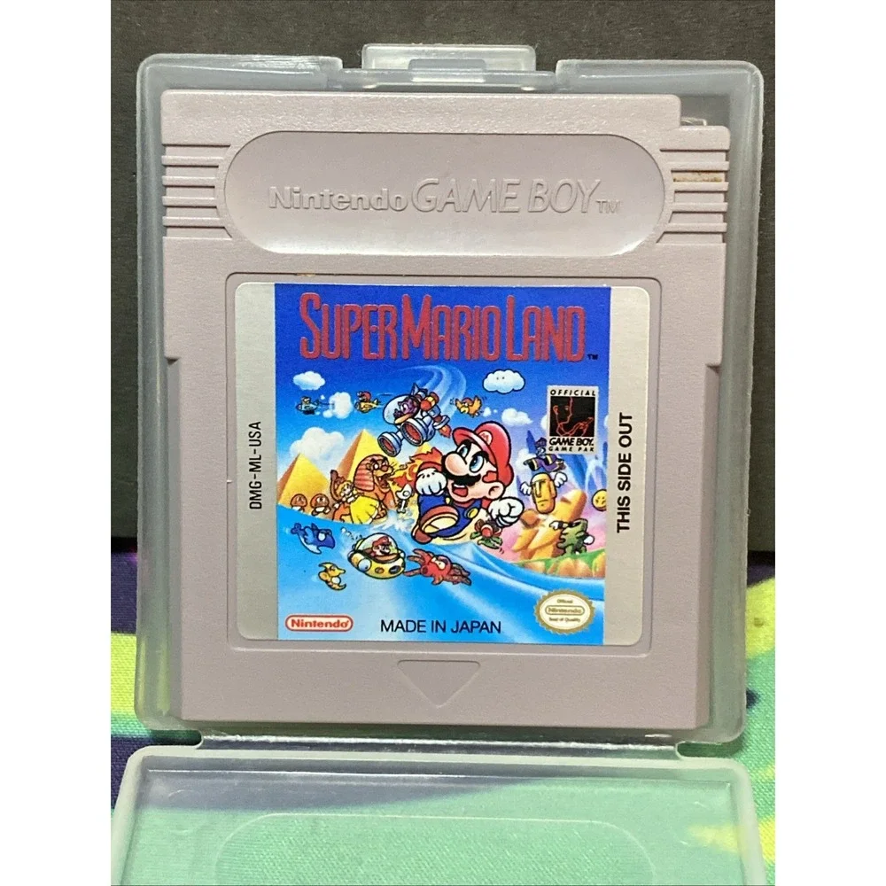 Super Mario Land Nintendo Original Gameboy Game  And Case Codes On Back Nice!
